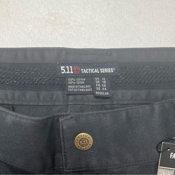 5.11 Tactical | NWT Women’s Tactical Series Fade & Stain Resistant Black Pants - Picture 4 of 8